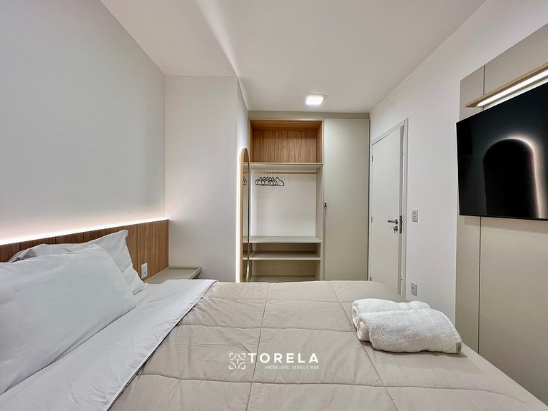 Monte Carllo 302 - Apê 2 dormitórios 150m da praia