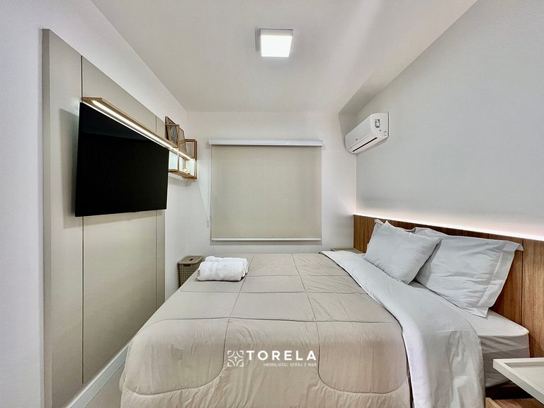 Monte Carllo 302 - Apê 2 dormitórios 150m da praia