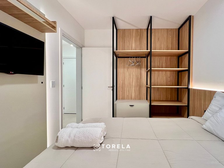 Monte Carllo 302 - Apê 2 dormitórios 150m da praia