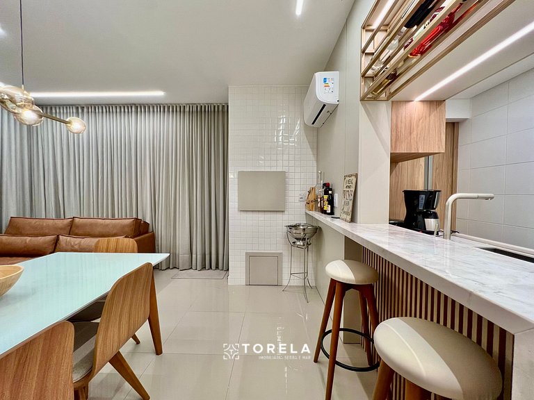 Monte Carllo 302 - Apê 2 dormitórios 150m da praia