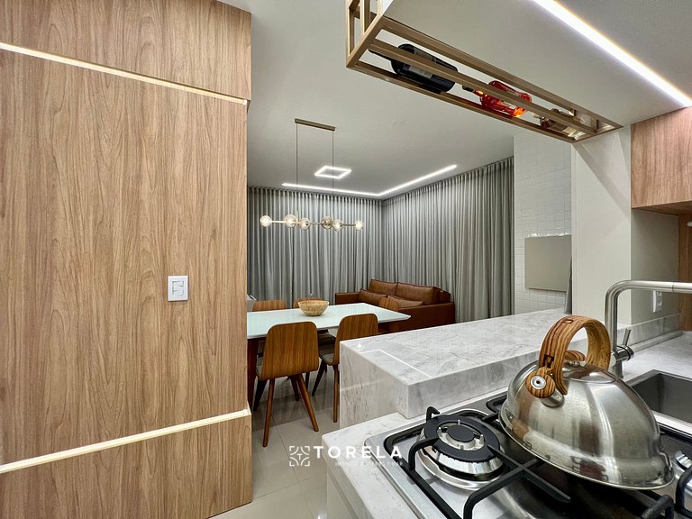 Monte Carllo 302 - Apê 2 dormitórios 150m da praia