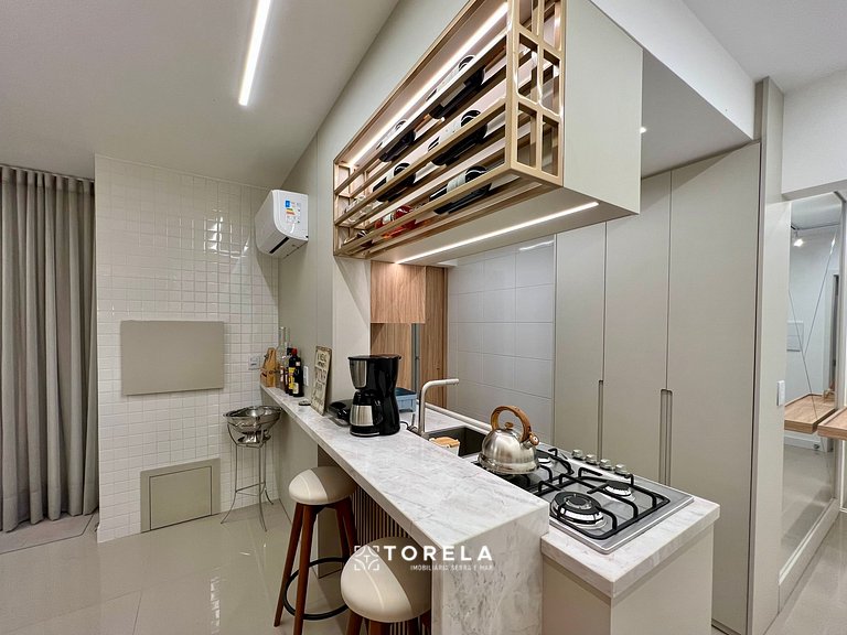 Monte Carllo 302 - Apê 2 dormitórios 150m da praia