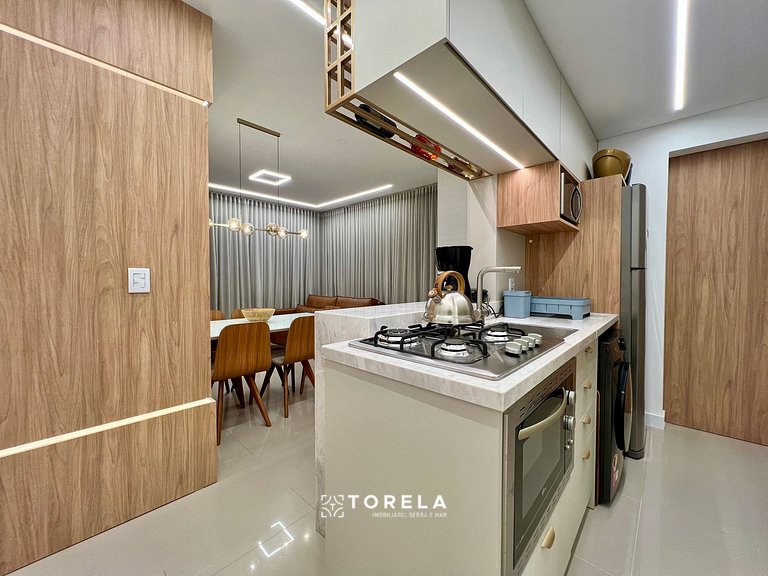 Monte Carllo 302 - Apê 2 dormitórios 150m da praia