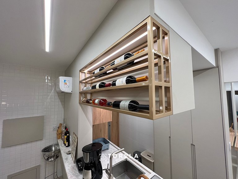 Monte Carllo 302 - Apê 2 dormitórios 150m da praia