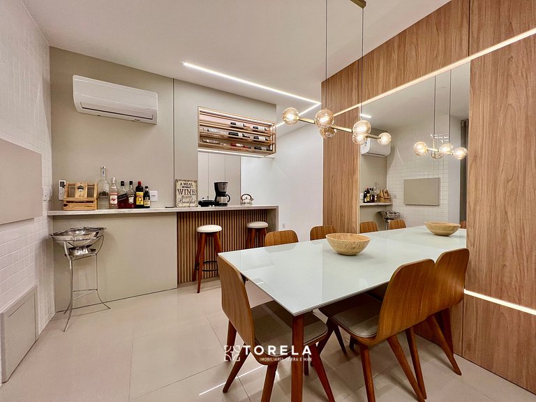 Monte Carllo 302 - Apê 2 dormitórios 150m da praia