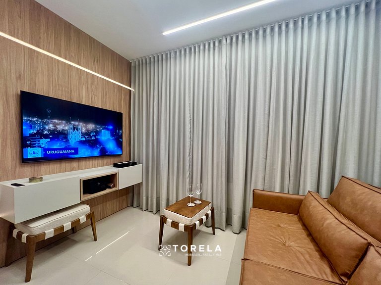 Monte Carllo 302 - Apê 2 dormitórios 150m da praia