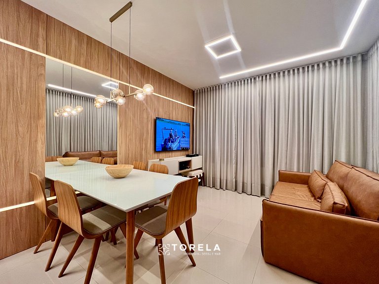 Monte Carllo 302 - Apê 2 dormitórios 150m da praia