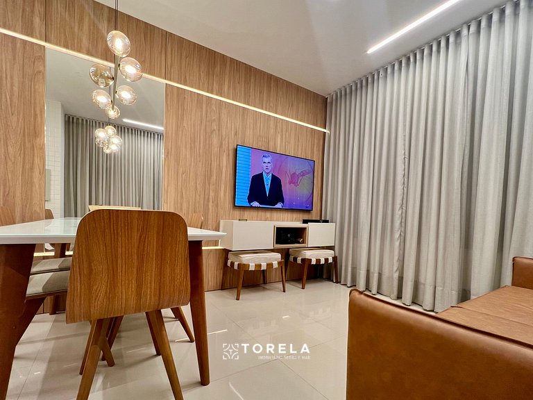 Monte Carllo 302 - Apê 2 dormitórios 150m da praia