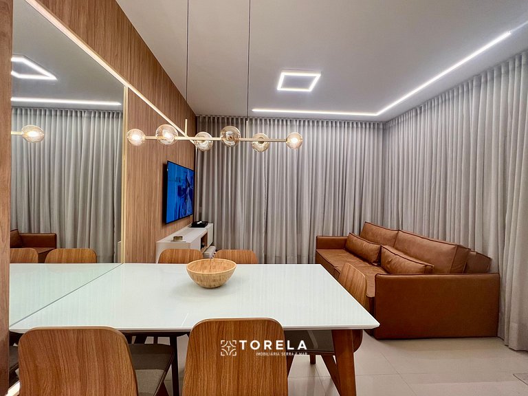 Monte Carllo 302 - Apê 2 dormitórios 150m da praia