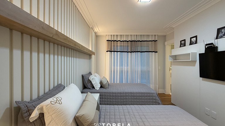 Vogue 501 - Apê Luxo, 4 suítes, Vista Mar