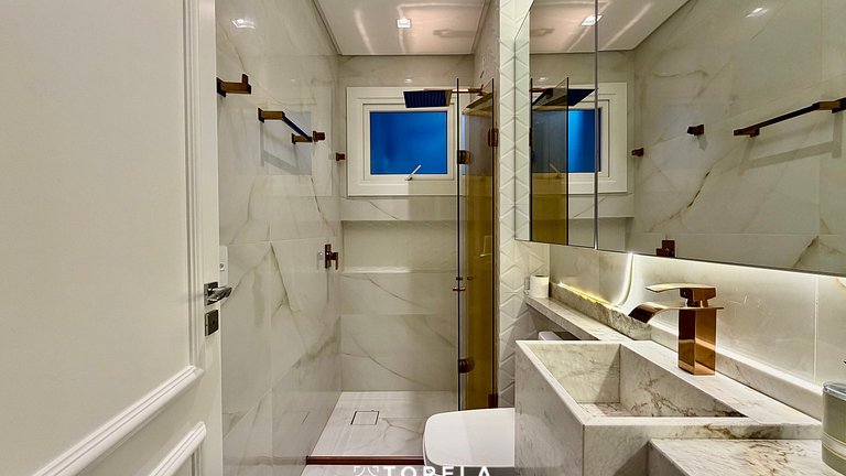 Vogue 501 - Apê Luxo, 4 suítes, Vista Mar