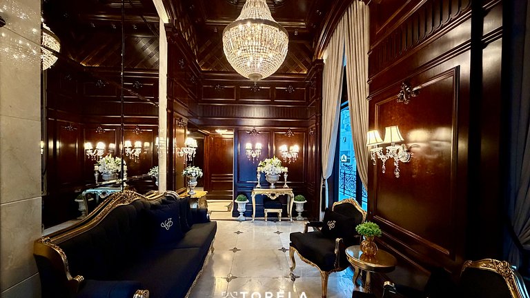 Vogue 501 - Apê Luxo, 4 suítes, Vista Mar