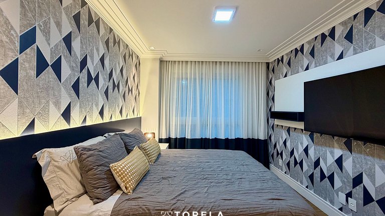 Vogue 501 - Apê Luxo, 4 suítes, Vista Mar