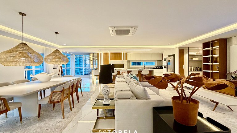 Vogue 501 - Apê Luxo,4 suítes,Vista Mar,Navegantes