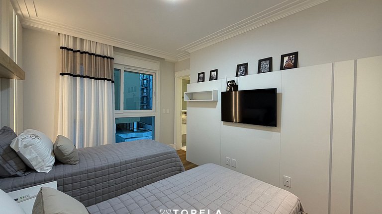 Vogue 501 - Apê Luxo, 4 suítes, Vista Mar