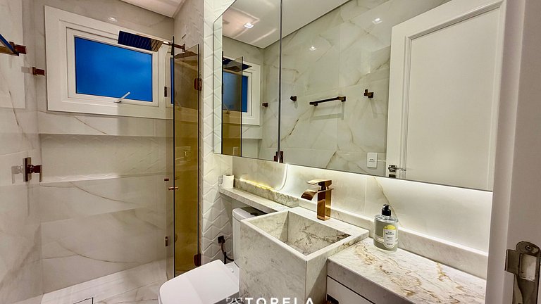 Vogue 501 - Apê Luxo, 4 suítes, Vista Mar