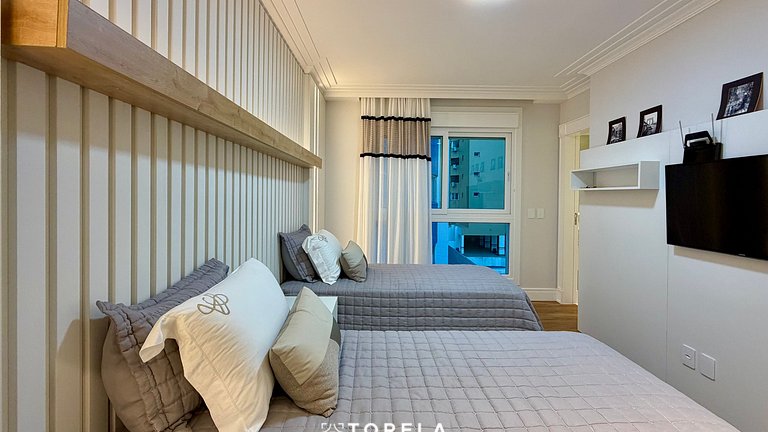 Vogue 501 - Apê Luxo, 4 suítes, Vista Mar