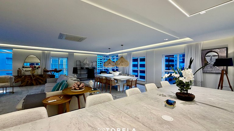 Vogue 501 - Apê Luxo, 4 suítes, Vista Mar