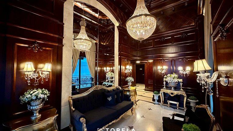 Vogue 501 - Apê Luxo, 4 suítes, Vista Mar