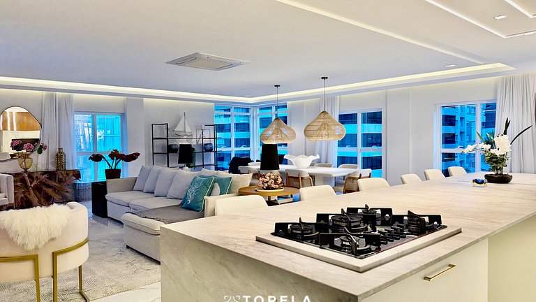 Vogue 501 - Apê Luxo, 4 suítes, Vista Mar