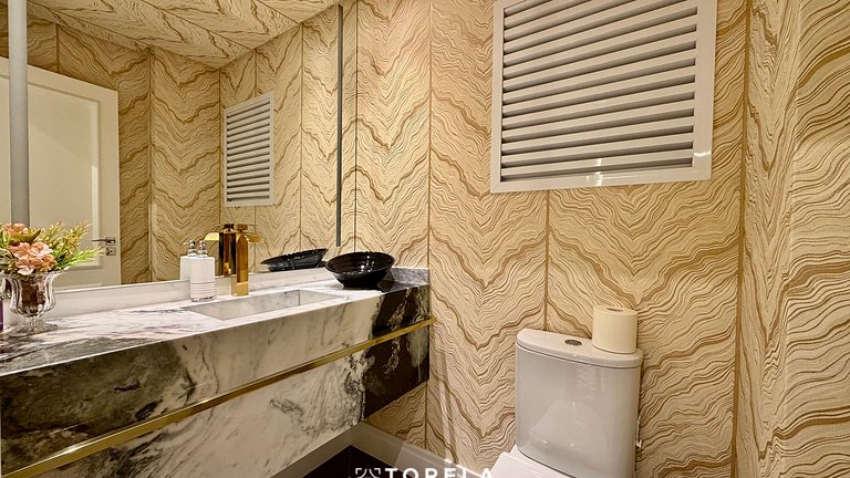 Vogue 501 - Apê Luxo, 4 suítes, Vista Mar