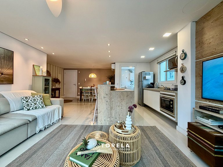 Deauville 1005 - Frente mar, 2 dorm, Navegantes